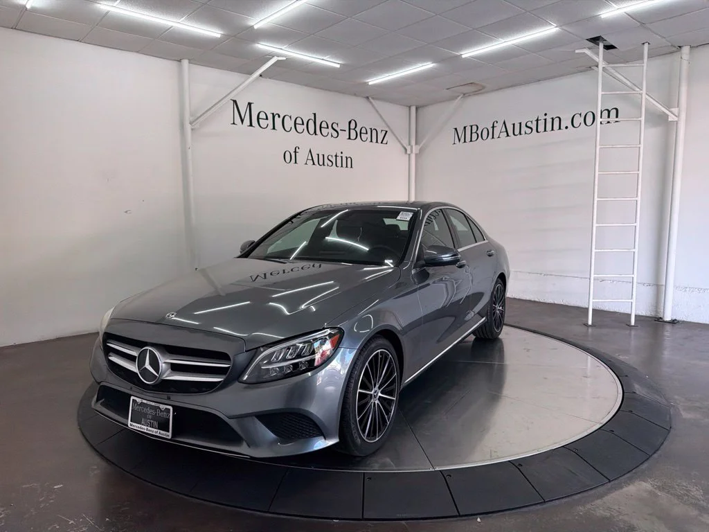 Certified Used 2021 Gray Mercedes-Benz C 300 image 3