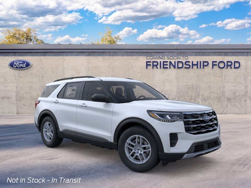 New 2026 Space White Metallic Ford Active image 7