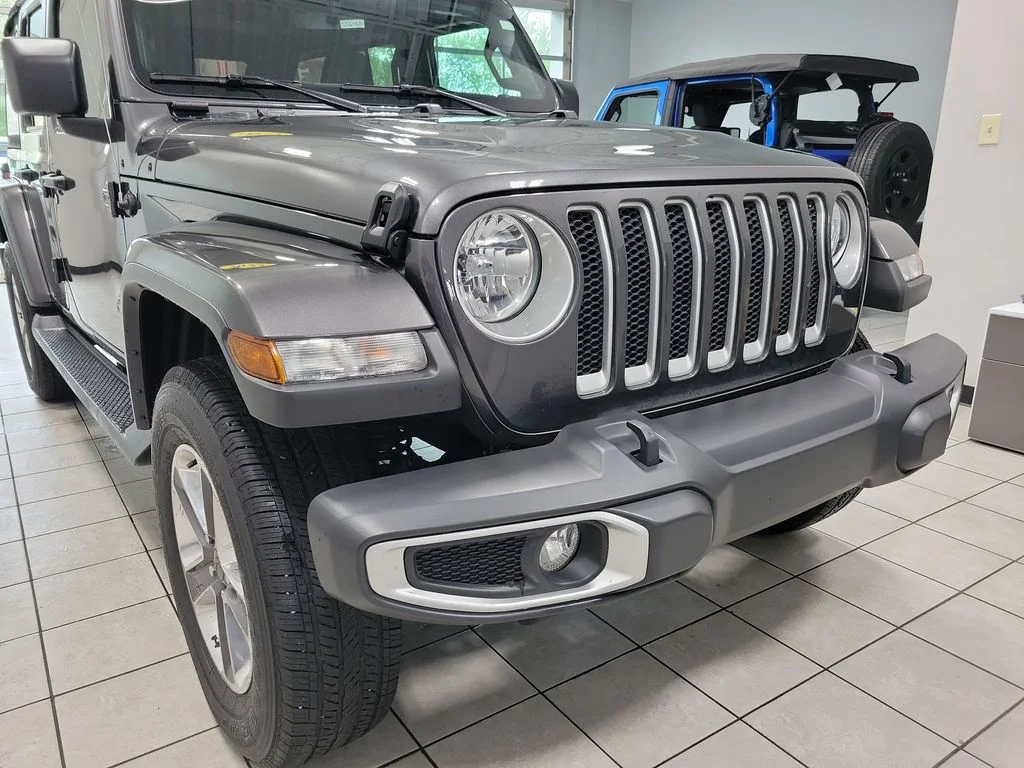 Certified Used 2022 Gray Jeep Unlimited Sahara image 20
