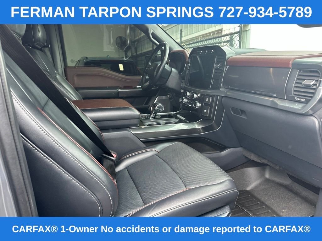 Used 2021 Gray Ford Lariat image 6