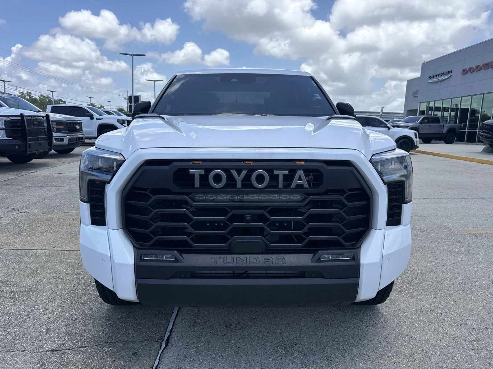 Used 2025 White Toyota TRD Pro Hybrid CrewMax 5.5