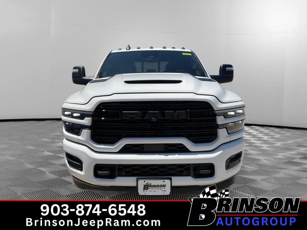 New 2026 Bright White Clear-Coat Exterior Paint RAM Laramie image 2