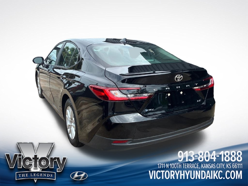 Used 2025 Black Toyota LE image 3