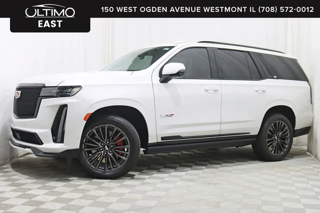 Used 2024 White Cadillac V-Series image 1