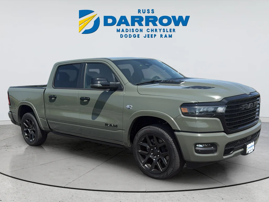 New 2026 Serrano Green Metallic RAM Laramie image 7