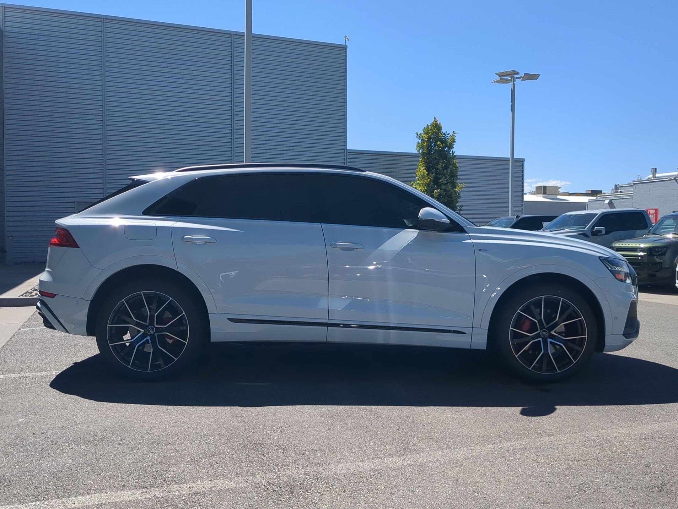 Used 2021 Glacier White Audi Prestige image 4