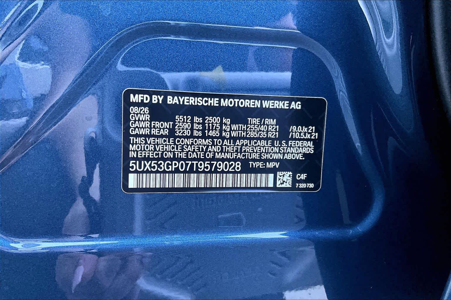New 2026 Arctic Race Blue Metallic BMW 30 xDrive image 20
