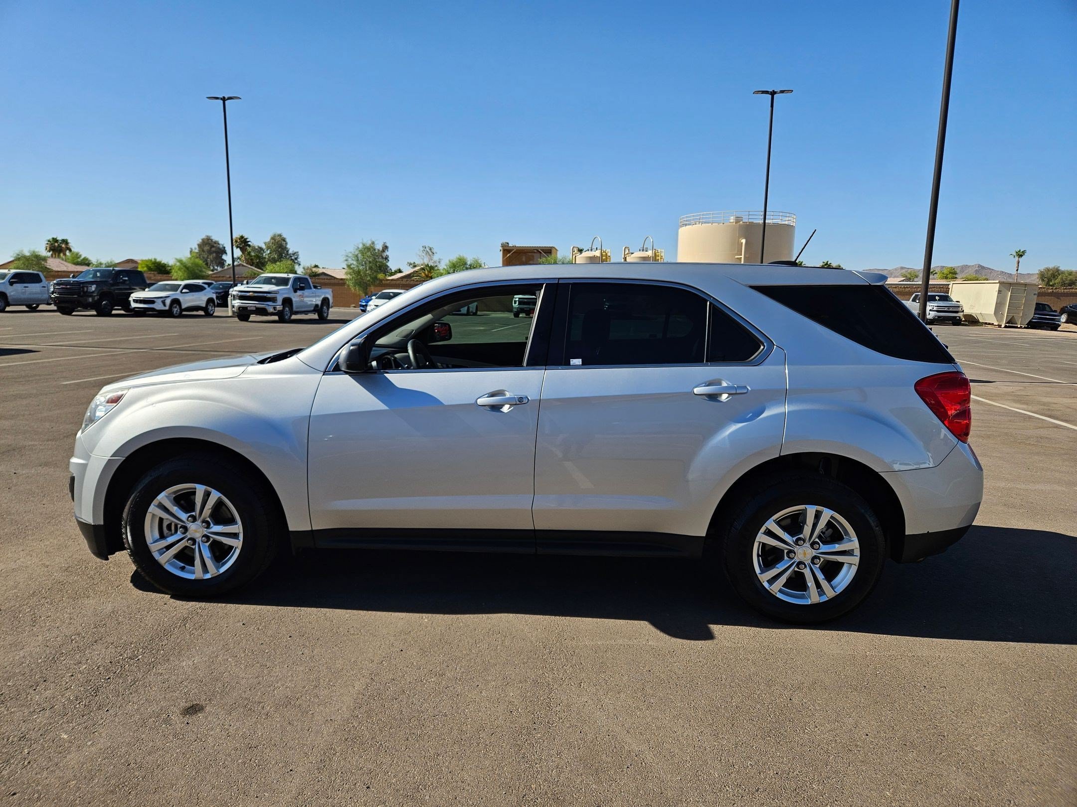 Certified Used 2015 SILVER ICE METALLIC Chevrolet LS image 2