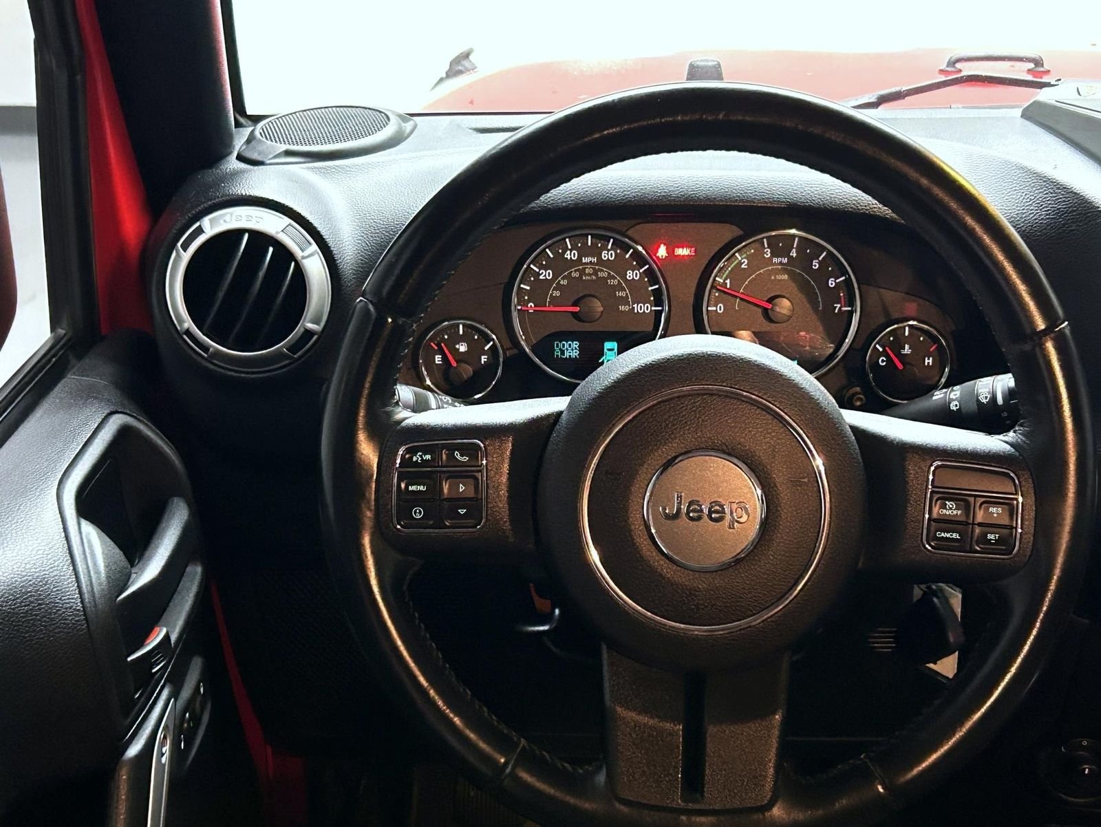 Used 2016 Red Jeep Unlimited Sahara image 12