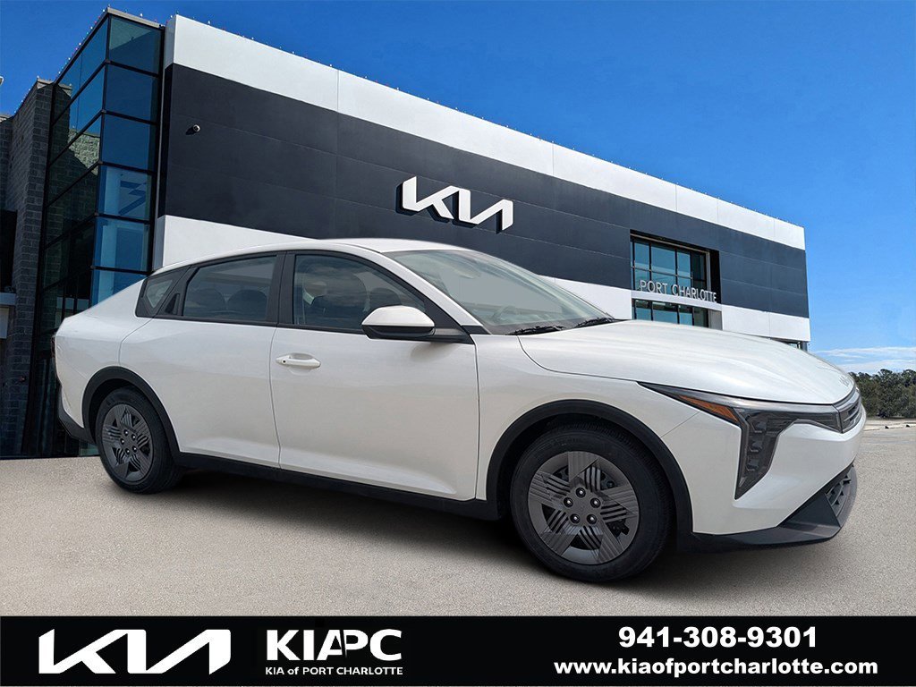 New 2026 Snow White Pearl Kia LX image 1