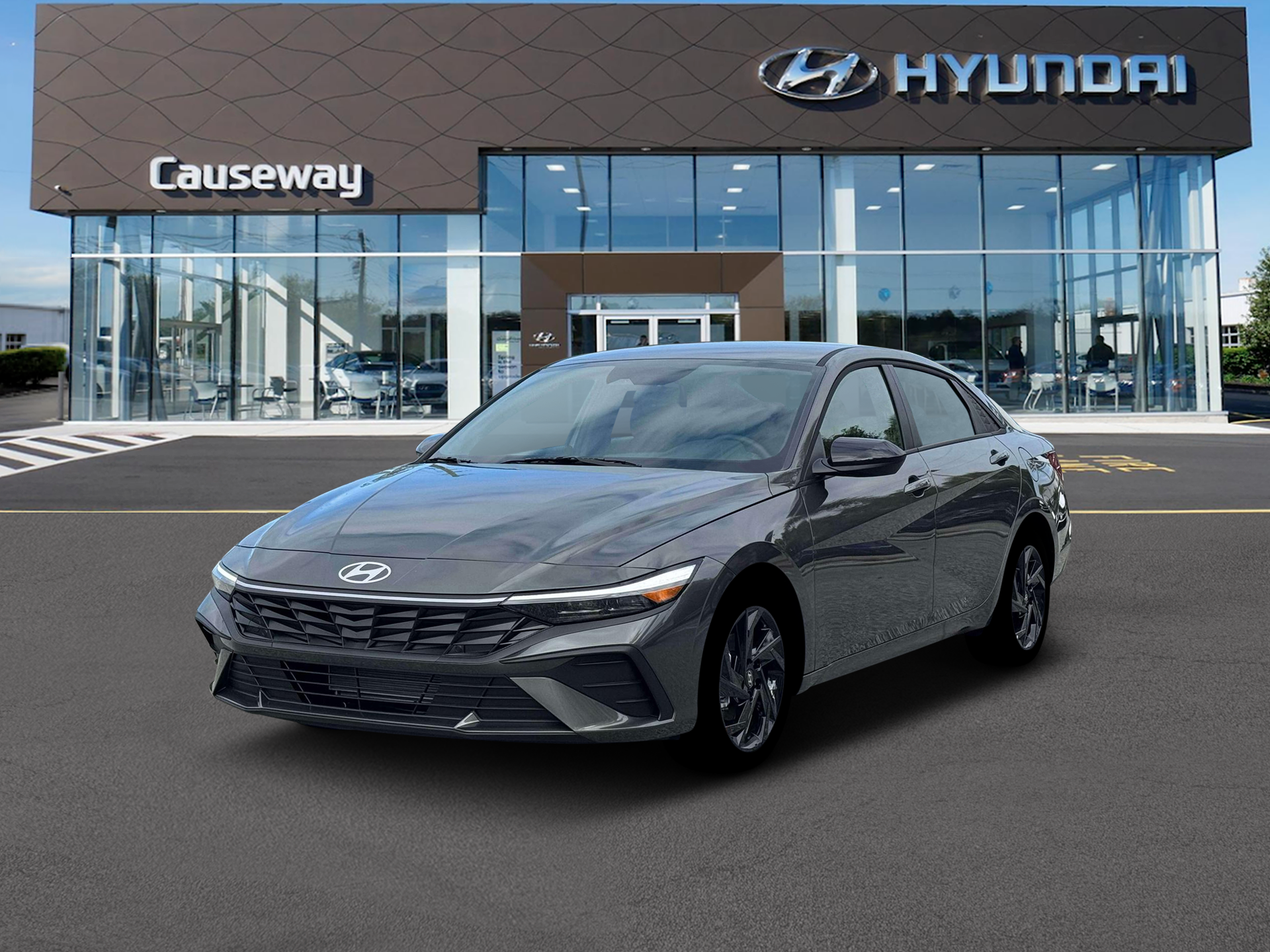 New 2026 Gray Hyundai SEL Sport image 1