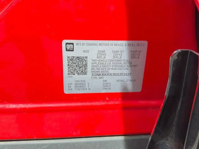 Used 2022 Red Hot Chevrolet RS image 16