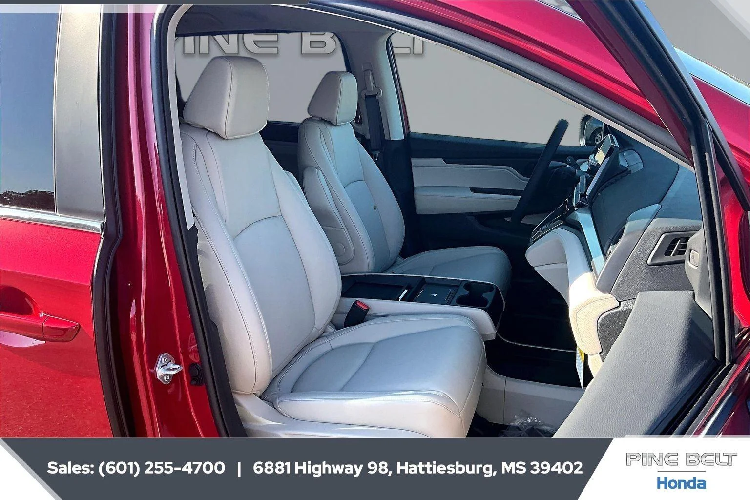 New 2026 Radiant Red Metallic II Honda EX-L image 8