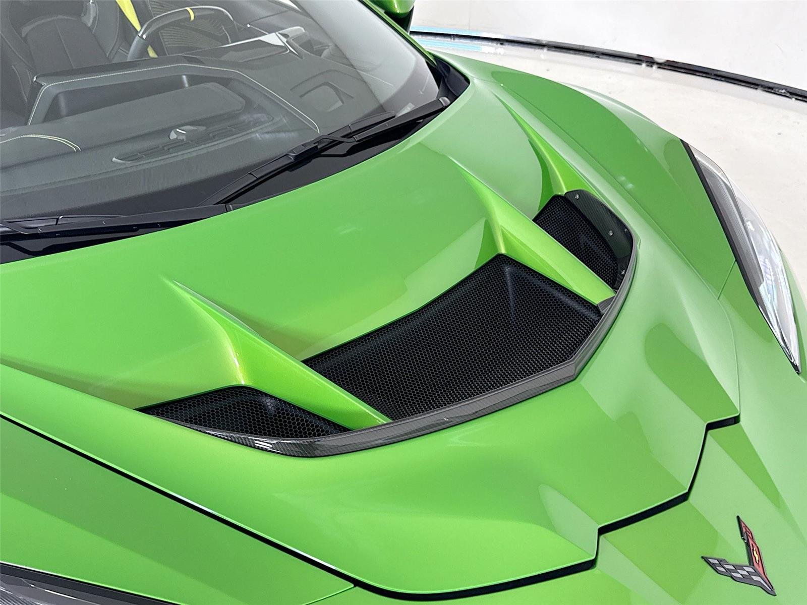 Used 2026 Roswell Green Metallic Chevrolet ZR1 | Carbon Fiber Aero Pkg | Front Lift | Carbon Flash Wheels image 38