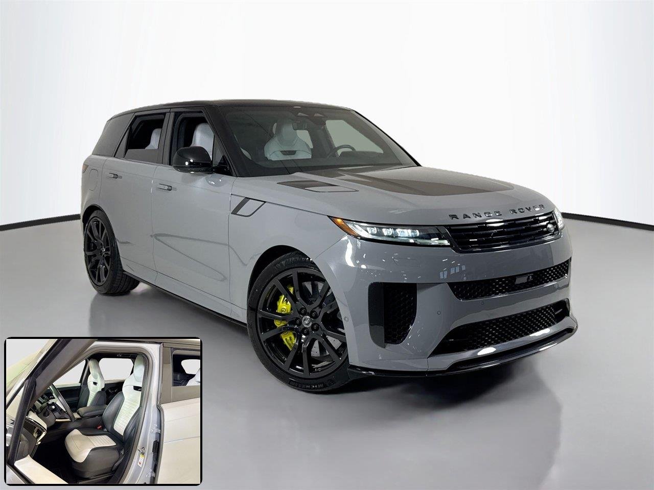 Used 2025 Nardo Grey Land Rover SPORT SV Edition Two | Carbon Fiber Wheels | 360 Camera image 2