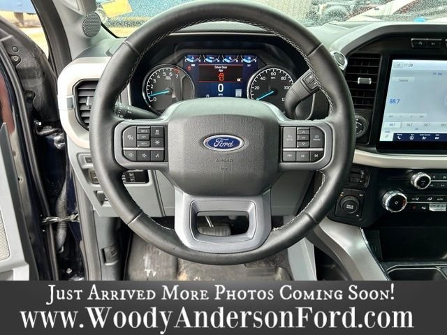 Certified Used 2023 Blue Metallic Ford XLT image 9