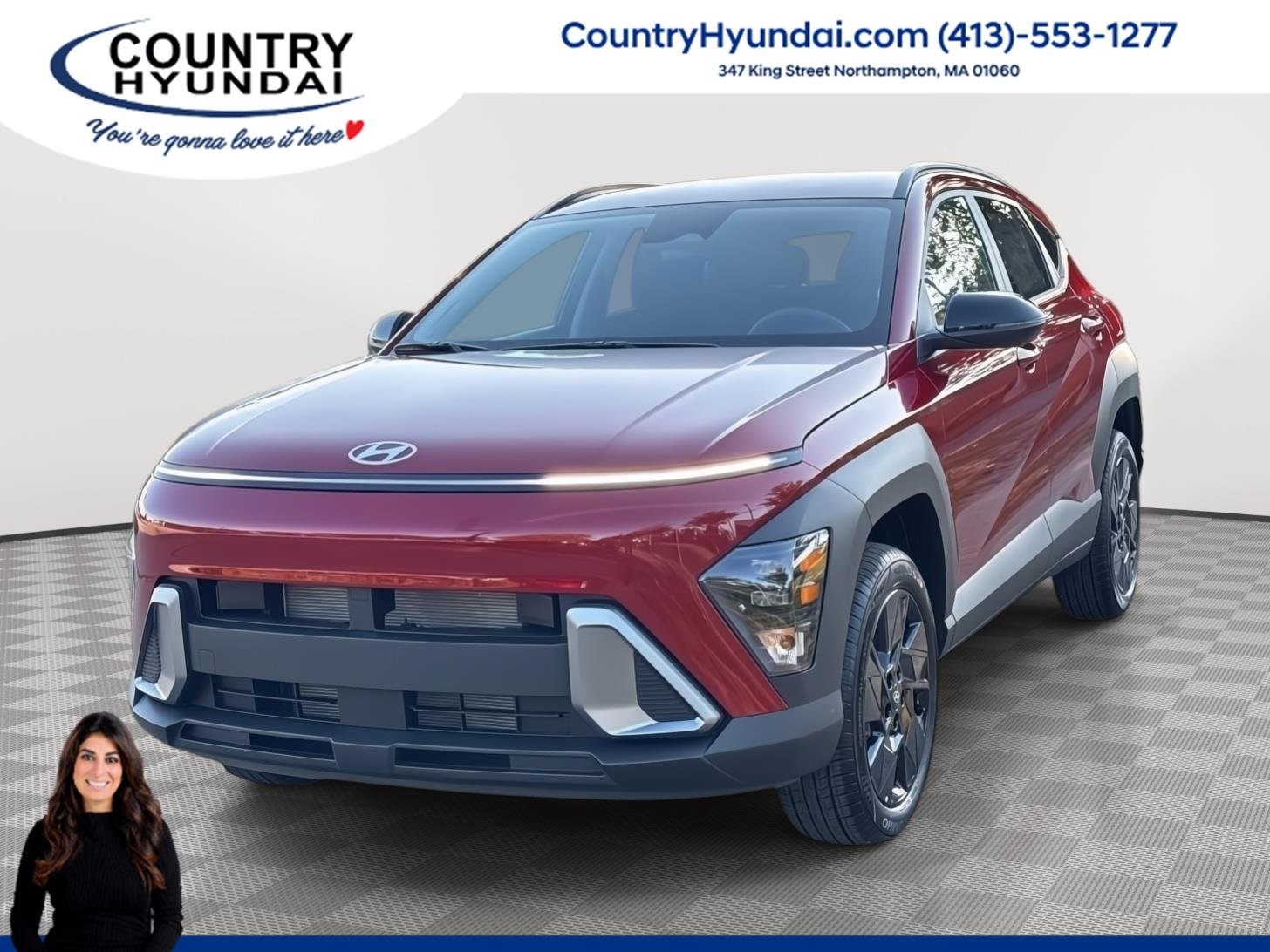 Used 2026 Ultimate Red Metallic Hyundai SEL Sport image 1