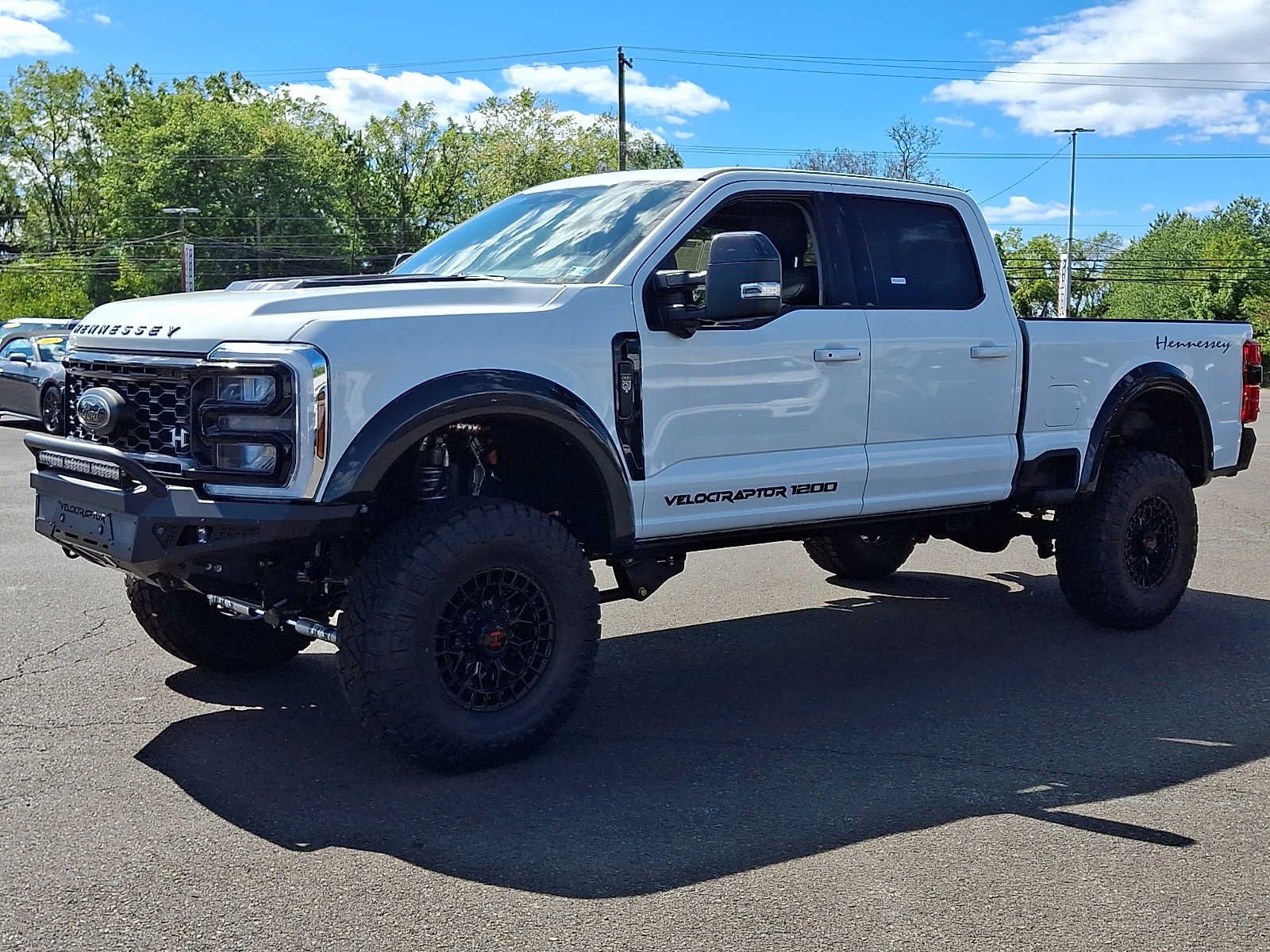 New 2026 Star White Metallic Tri-Coat Ford F-250® Lariat® image 3