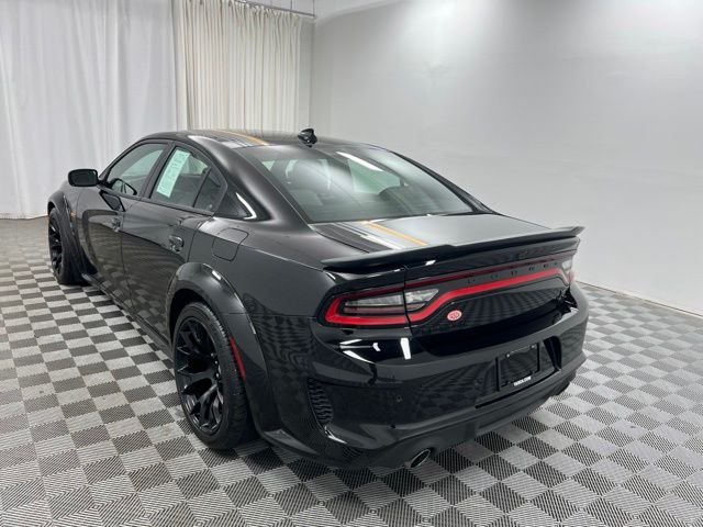 Used 2022 Pitch Black Clearcoat Dodge R/T Scat Pack Widebody image 6