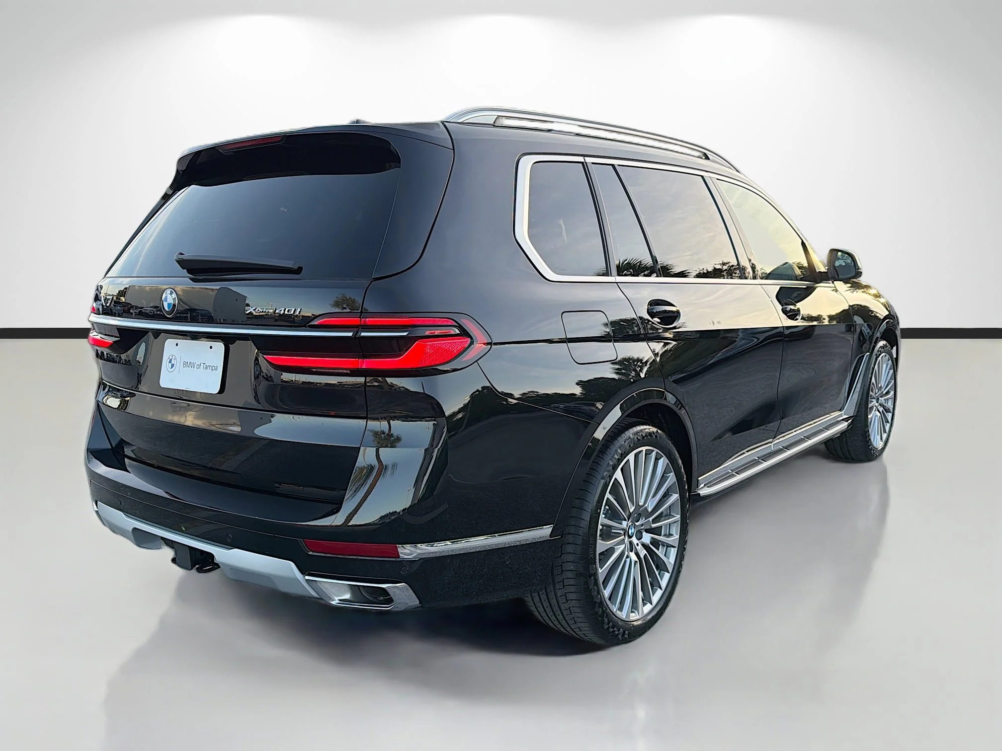 New 2027 Black Sapphire Metallic BMW xDrive40i image 3