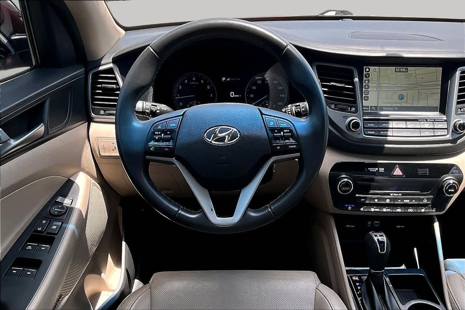 Used 2017 Ruby Wine Hyundai Limited image 6