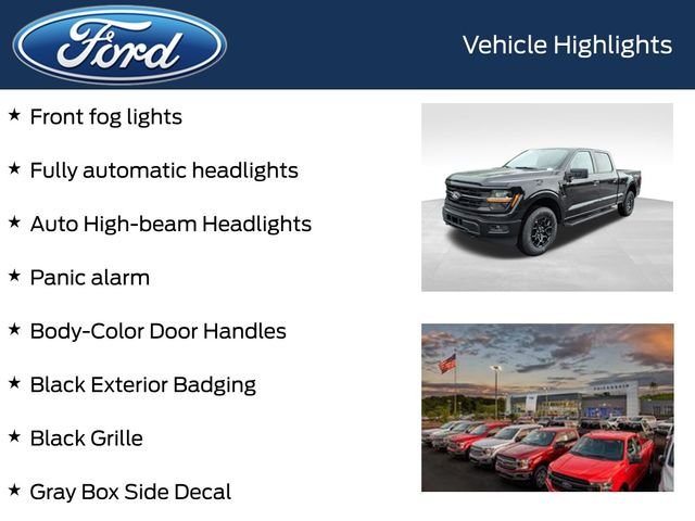 New 2026 Agate Black Metallic Ford XLT image 12