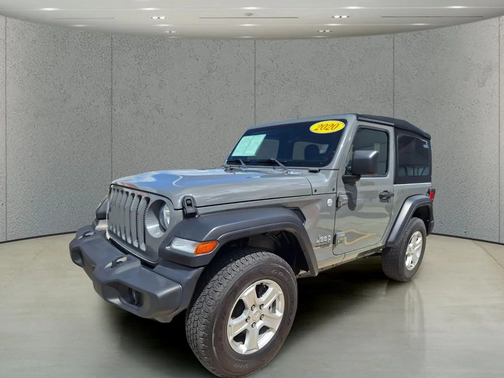 Used 2020 Gray Jeep Sport S image 9