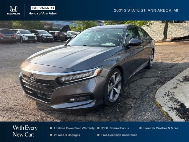 Used 2018 Modern Steel Metallic Honda Touring 2.0T image 1