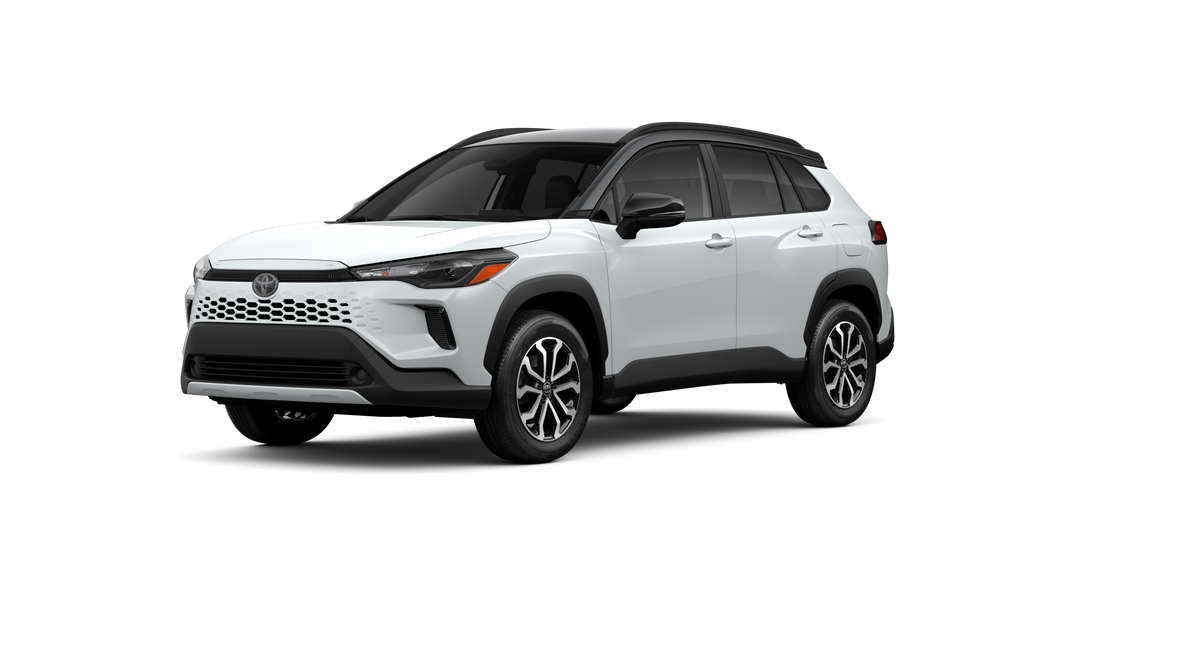 New 2026 Wind Chill Pearl with Jet Black roof Toyota Hybrid SE image 23