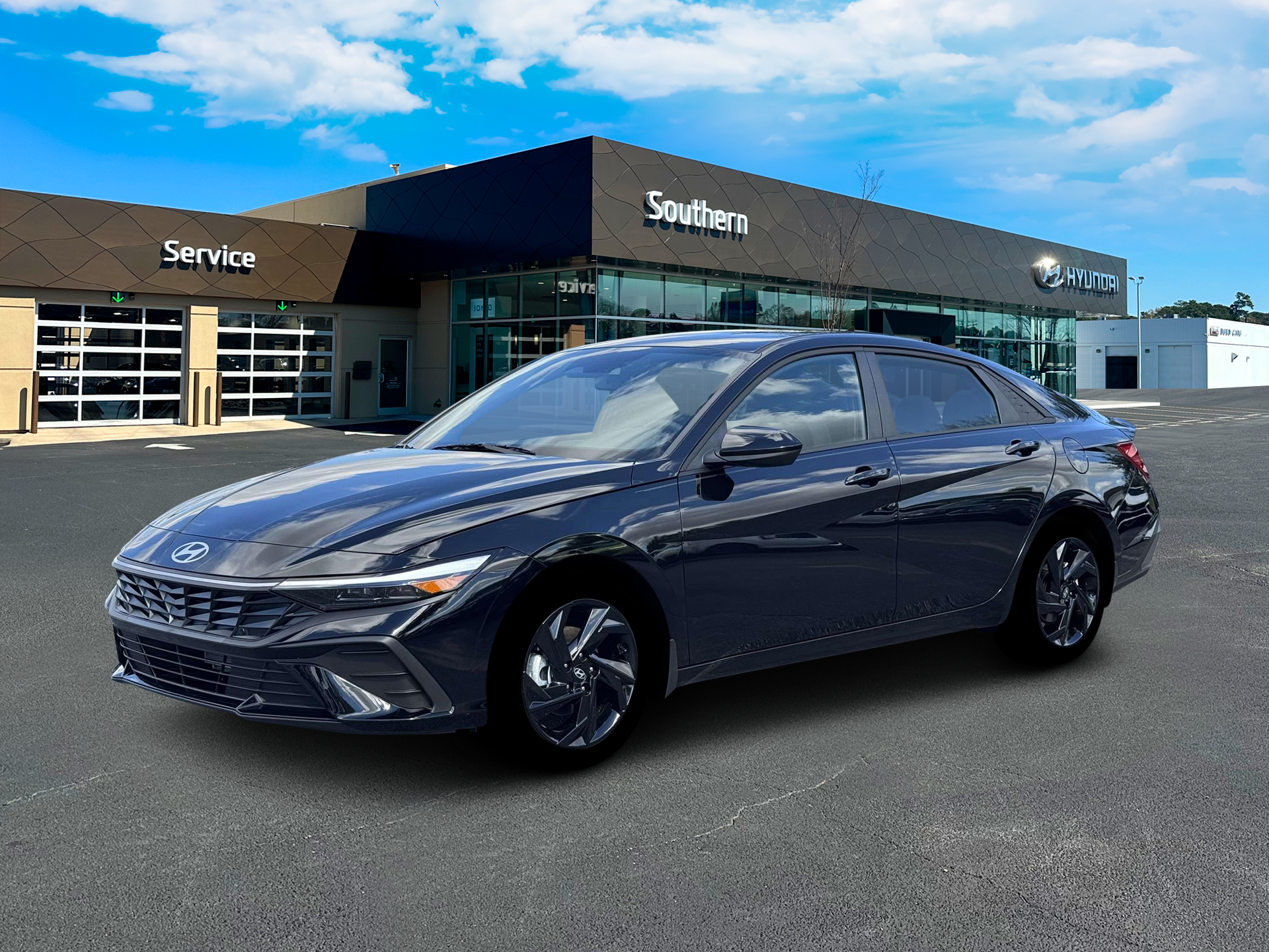 New 2026 Black Hyundai SEL Sport image 2