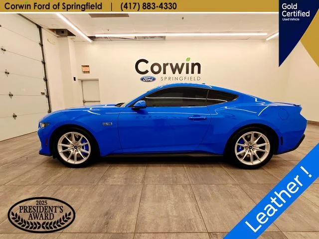 Certified Used 2024 Grabber Blue Ford GT Premium image 2