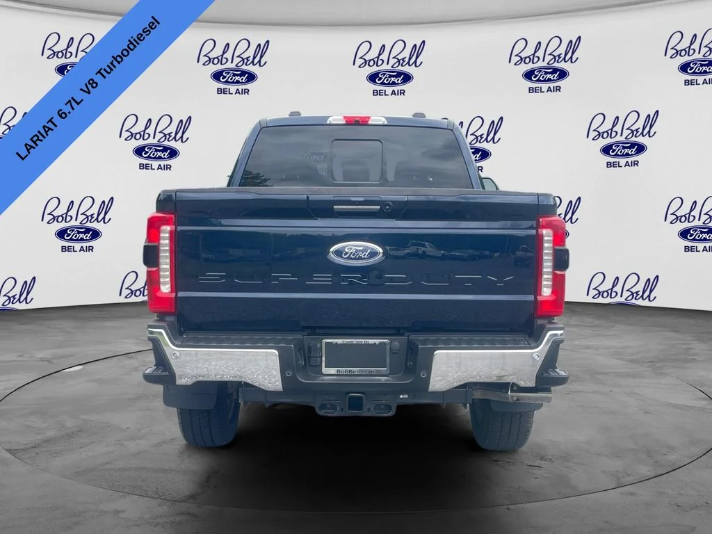 Used 2024 Antimatter Blue Metallic Ford Lariat image 6