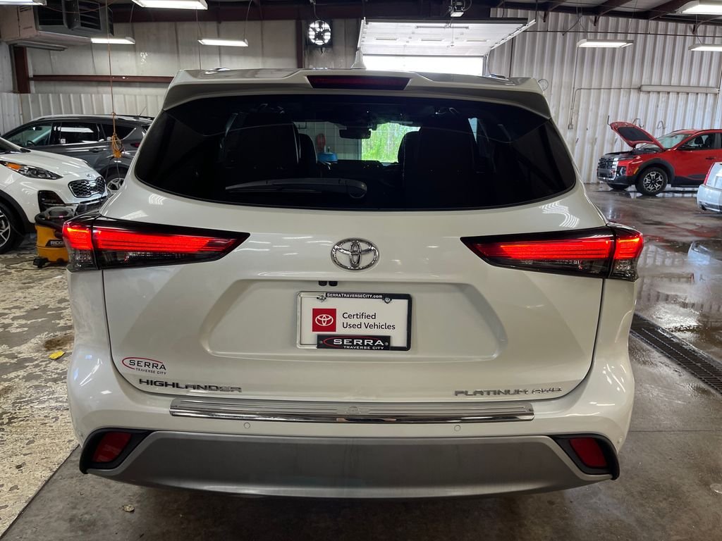 Certified Used 2020 White Toyota Platinum image 4