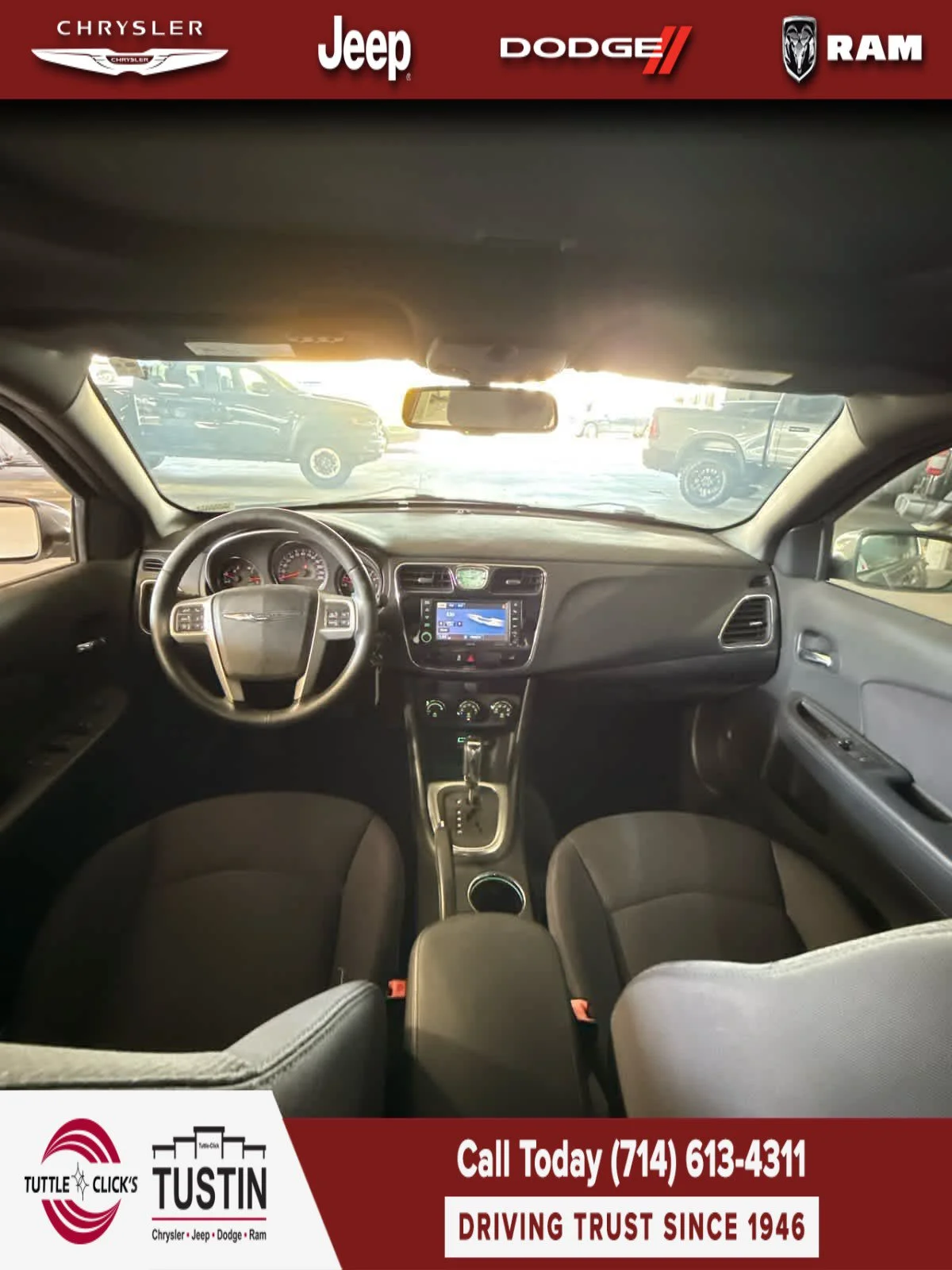 Used 2012 Tungsten Metallic Chrysler Touring image 8