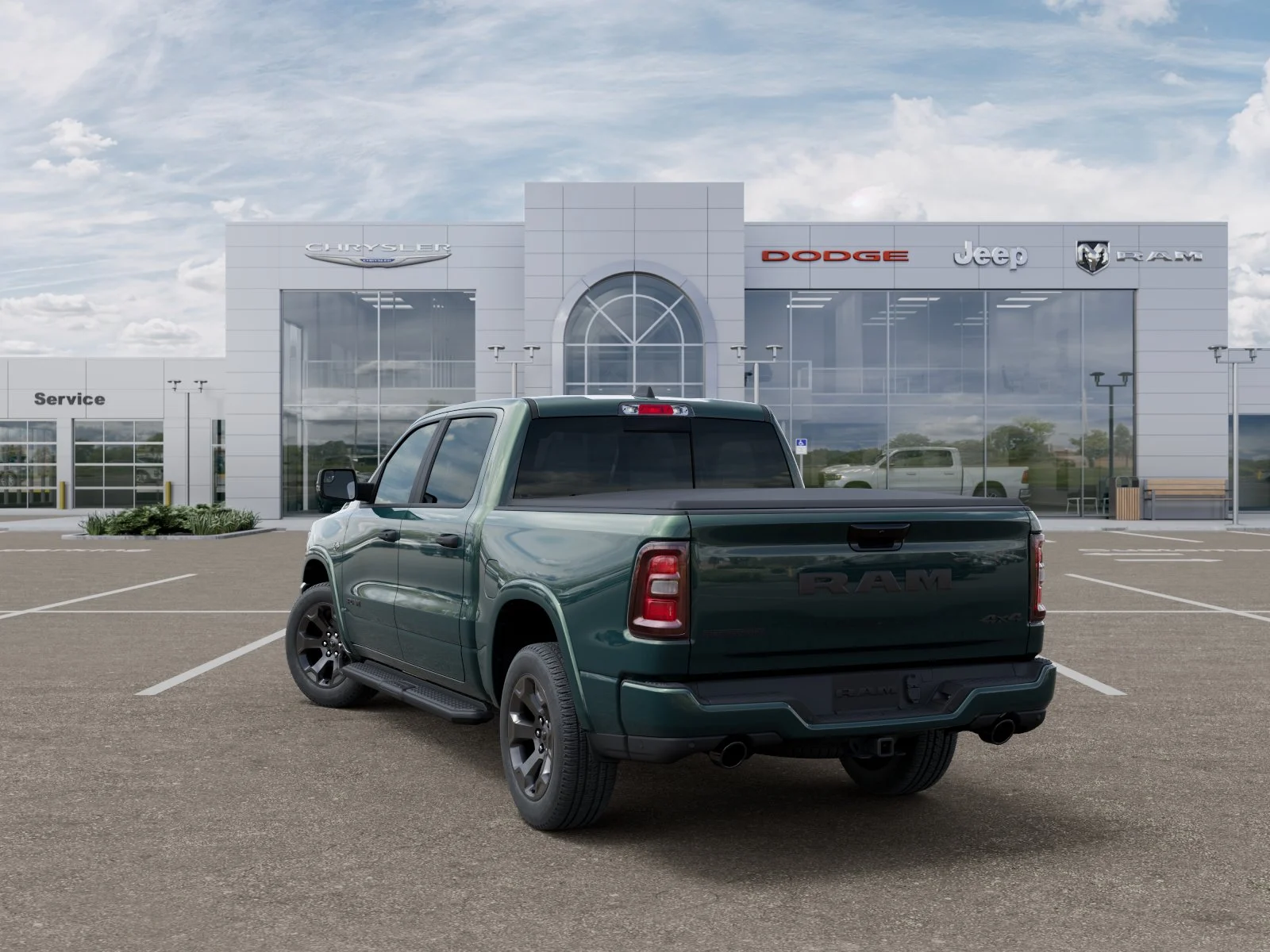 New 2026 Serrano-Green Metallic Exterior Paint RAM Big Horn/Lone Star image 30
