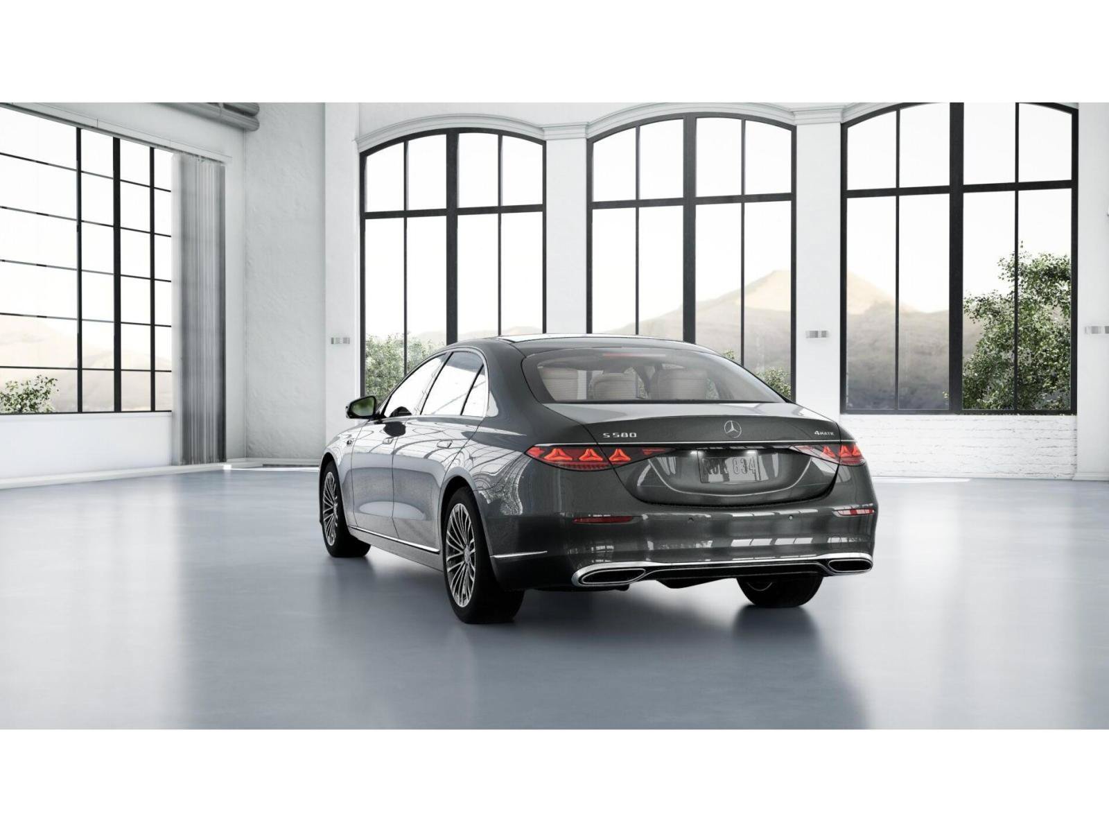 New 2027 Graphite Grey Metallic Mercedes-Benz S 580 4MATIC® Sedan image 27