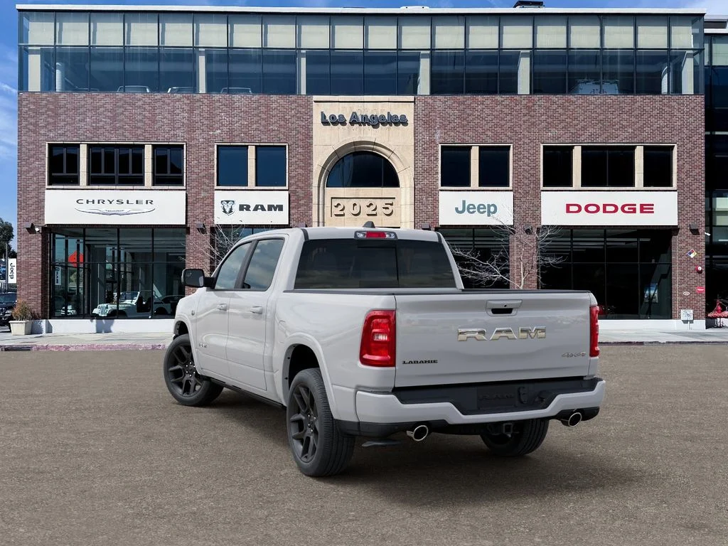New 2026 Bright White Clear-Coat Exterior Paint RAM Laramie image 3