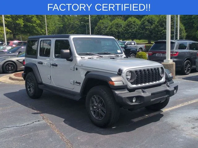Used 2024 Silver Jeep Sport S image 7