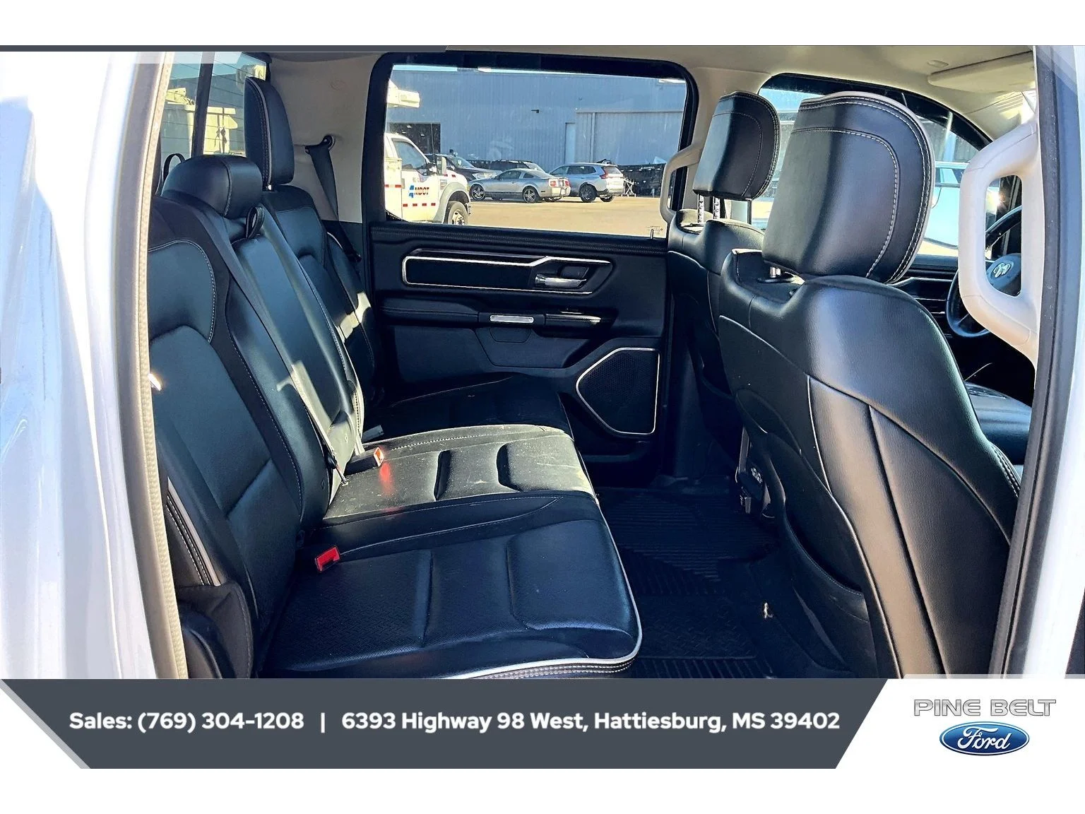 Used 2022 Bright White Clearcoat Ram Laramie image 3