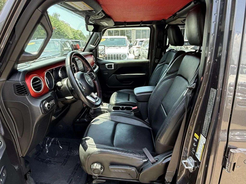 Used 2021 Gray Jeep Unlimited Rubicon image 13