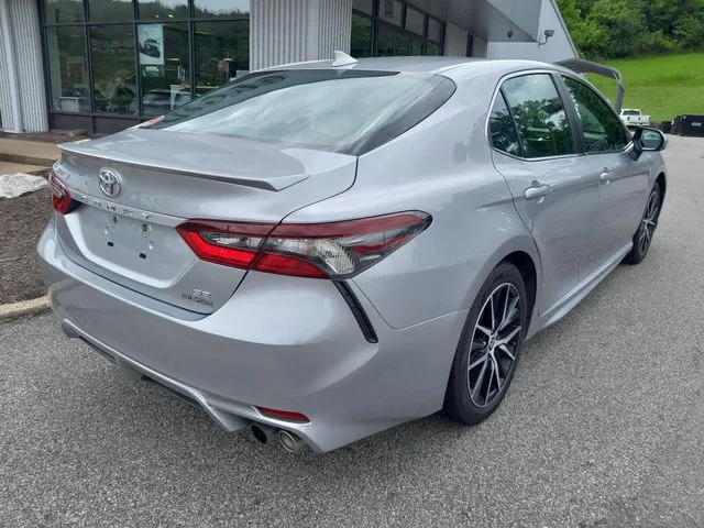 Used 2024 Silver Toyota SE image 8