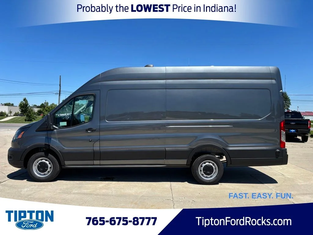 New 2026 Carbonized Gray Metallic Ford Cargo Van image 18