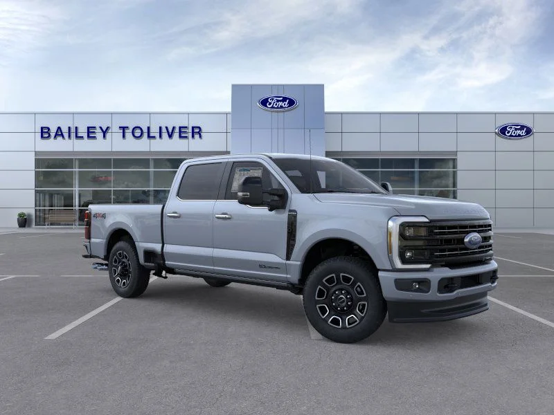New 2026 Glacier Gray Metallic Tri-Coat Ford F-250® Platinum® image 31