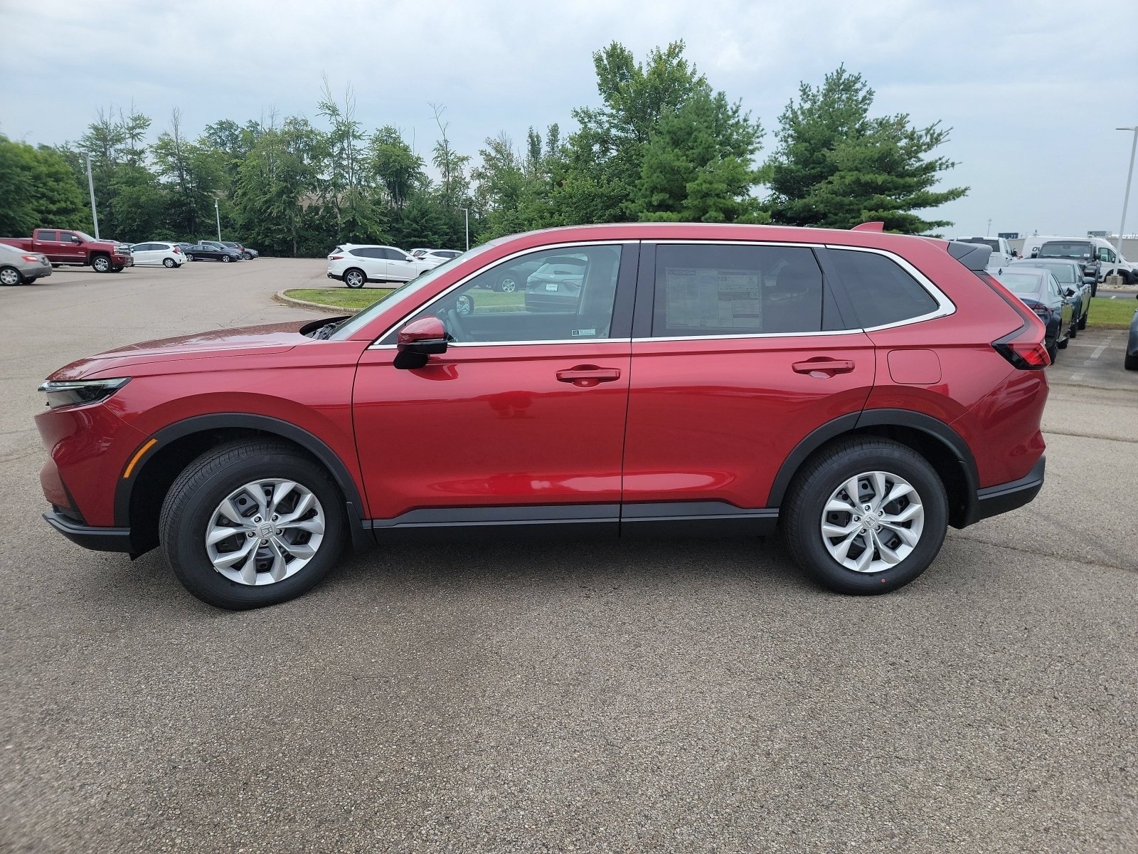 New 2026 Radiant Red Metallic Honda LX image 16