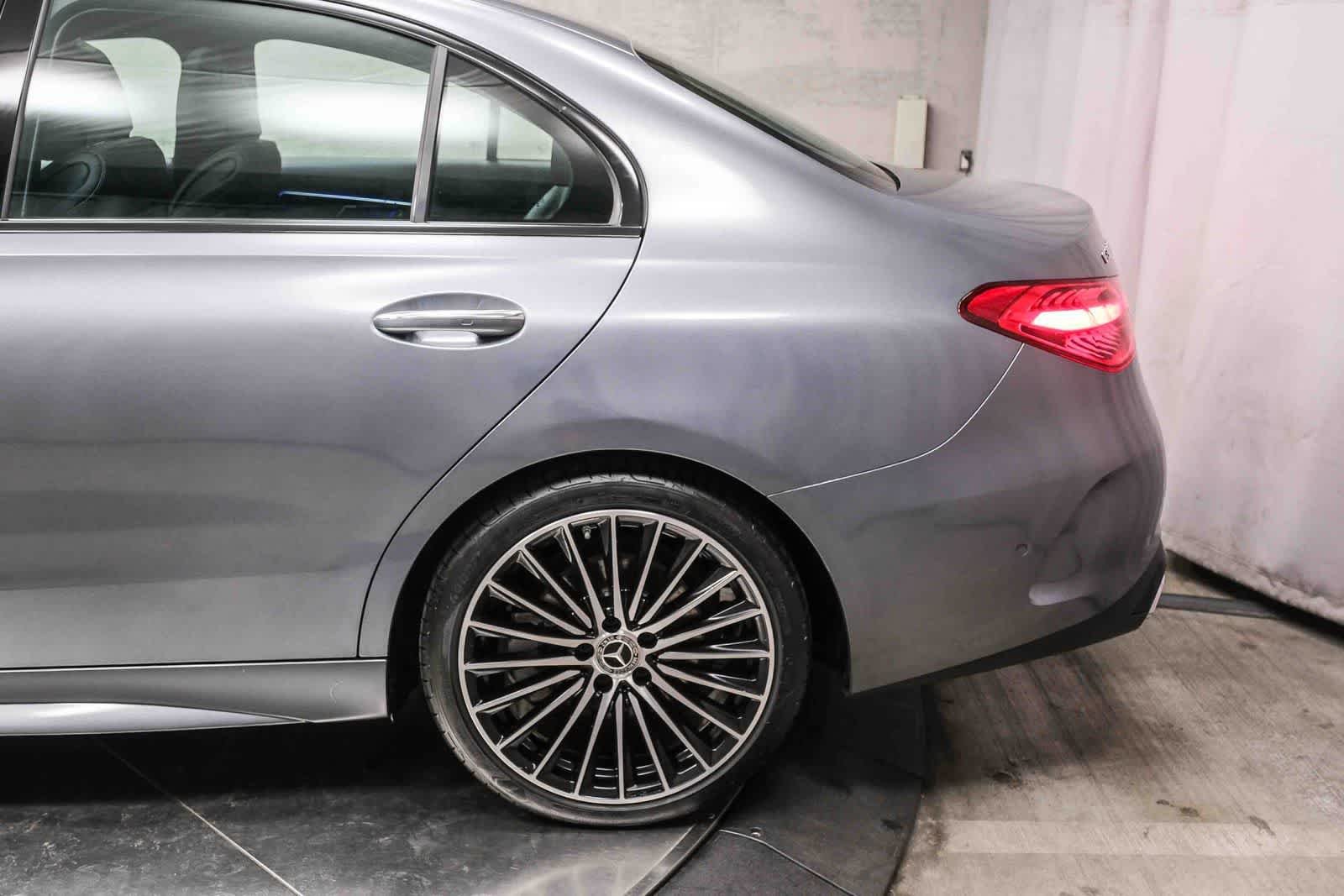 Certified Used 2025 Selenite Grey Metallic Mercedes-Benz C 300 image 8