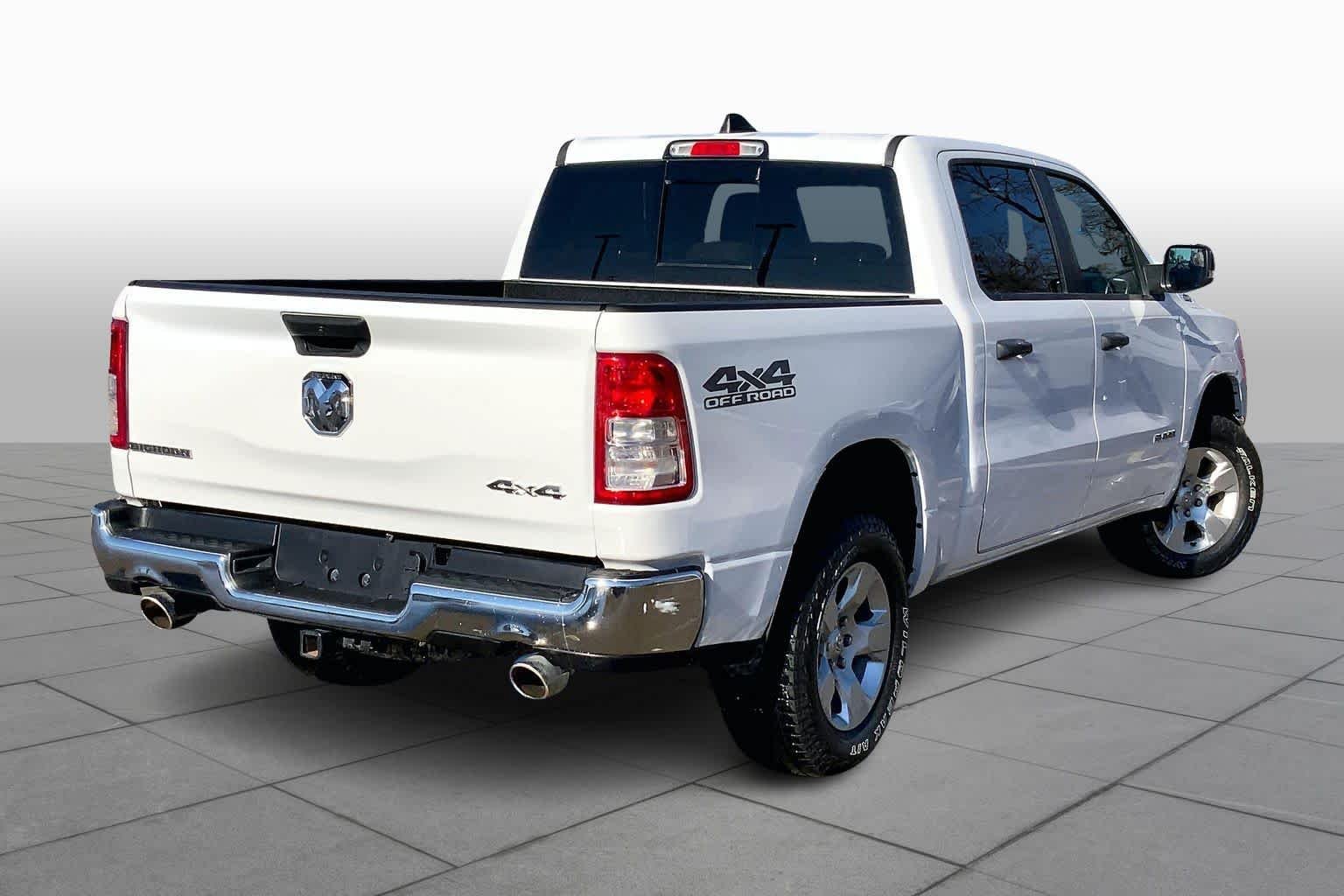 Used 2023 Bright White Clearcoat Ram Big Horn image 13