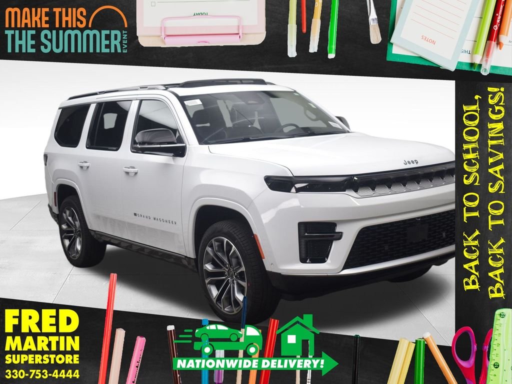New 2026 Bright White Clearcoat Jeep Summit Reserve image 1