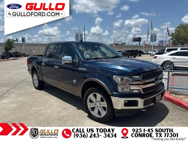 Used 2019 Blue Ford King Ranch image 2