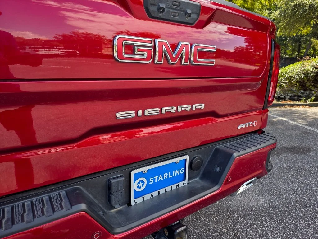 Used 2025 Volcanic Red Tintcoat GMC AT4 image 35