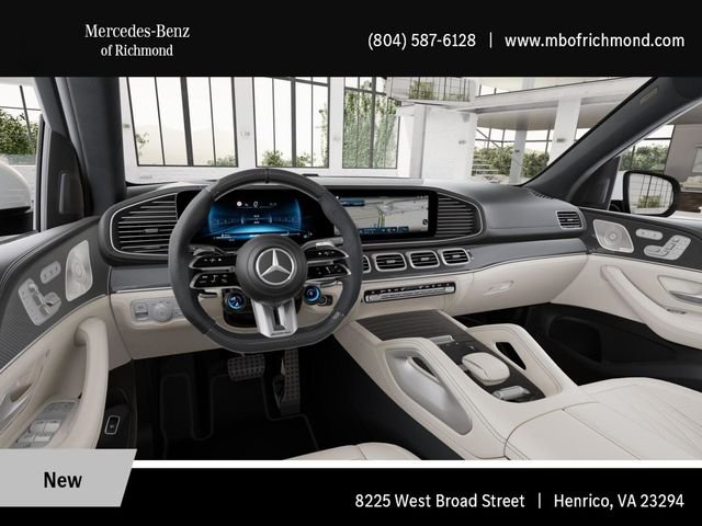 New 2026 MANUFAKTUR Moonlight White Metallic Mercedes-Benz AMG® GLS 63 4MATIC+ SUV image 3